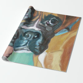Boxer-HundePackpapier Geschenkpapier