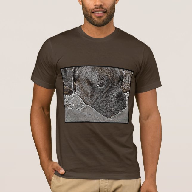 Boxer-HundeT - Shirt (Vorderseite)
