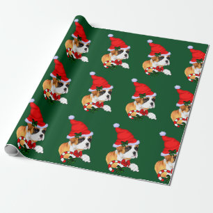 Boxer-Hundeweihnachten Geschenkpapier