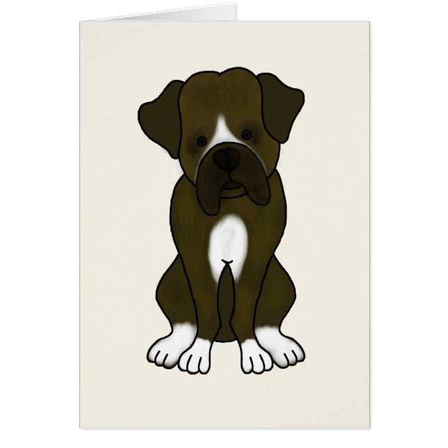 Boxer-Hundewelpe (Vorne)