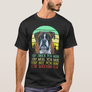 Boxer jeden Snack, den Sie machen, jedes Essen, da T-Shirt