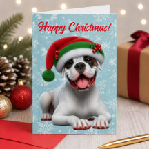 Boxer Jingle All the Way Weihnachten