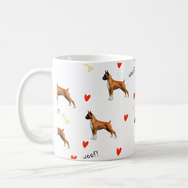 Boxer Kaffeetasse (Links)