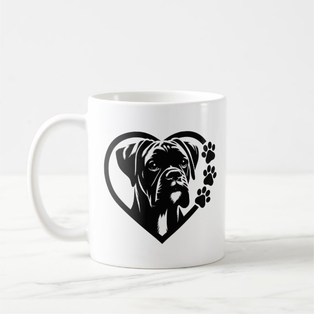 Boxer Kaffeetasse (Links)