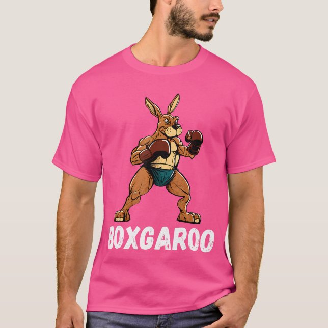 Boxer Kangaroo Boxhandschuhe Kickboxing Mixed Mart T-Shirt (Vorderseite)