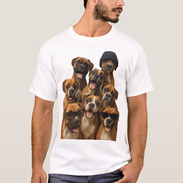 Boxer Kopie T-Shirt (Vorderseite)