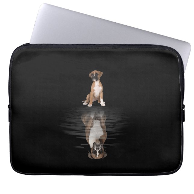 Boxer Laptopschutzhülle (Vorderseite)