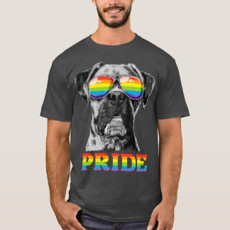 Boxer LGBT Gay Pride für Männer Frauen Mädchen Hun T-Shirt