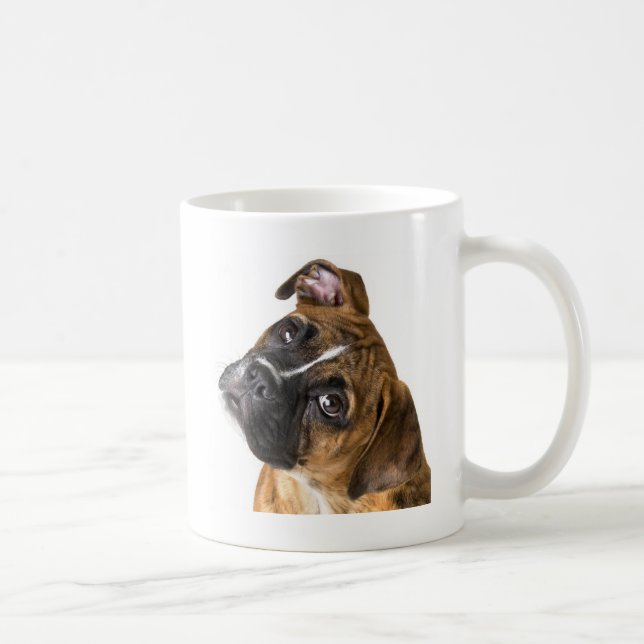 Boxer-Liebe Tasse (Rechts)