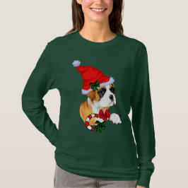 Boxer liebt Christmas Merry T-Shirt