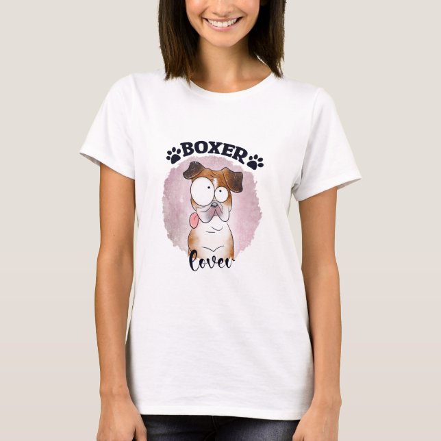 Boxer Lover T-Shirt (Vorderseite)