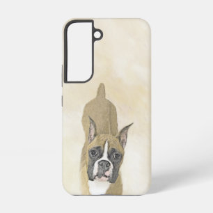 Boxer-Malerei - Niedliche Original Hunde-Kunst Samsung Galaxy Hülle