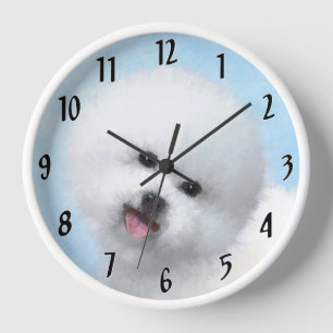 Boxer-Malerei - Süße originelle Hundekunst Uhr