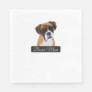 Boxer Mama 1 Serviette