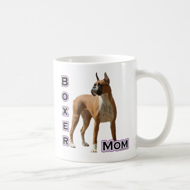 Boxer Mama 4 Kaffeetasse (Rechts)