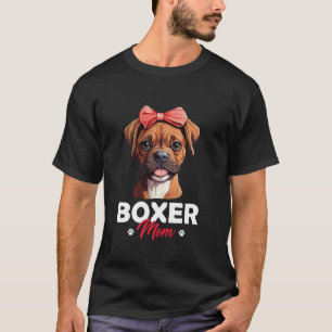 Boxer Mama Boxer Dog Mutter's Day Long Sleeve T Sh T-Shirt