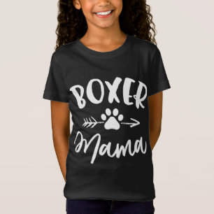 Boxer Mama Boxer Lover Eigentümer Geschenk Boxer D T-Shirt