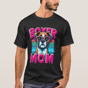 Boxer-Mama Lustiger Boxer-Hund Haustier Für Frauen T-Shirt