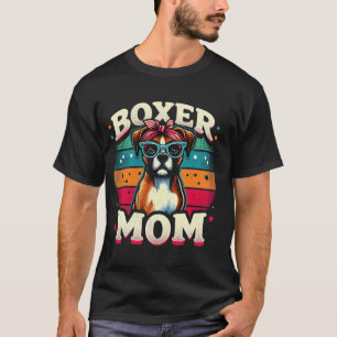Boxer-Mama Lustiger Boxer-Hund Haustier Für Frauen T-Shirt