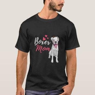 Boxer Mama Niedlich Boxer Lover Dog Eigentümer T-Shirt