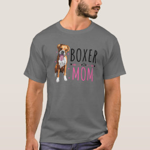 Boxer-Mama, Niedlicher Boxer Lover Dog Welpenbesit T-Shirt