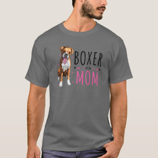Boxer-Mama, Niedlicher Boxer Lover Dog Welpenbesit T-Shirt