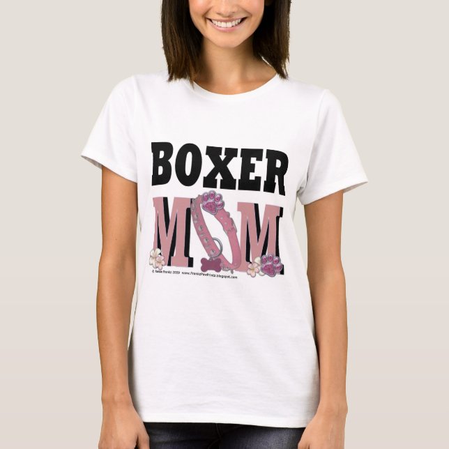 Boxer MAMA T-Shirt (Vorderseite)