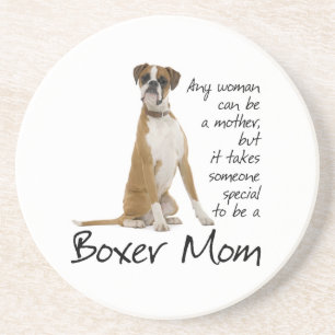 Boxer Mama Untersetzer