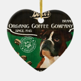 Boxer-Marke - Organic Coffee Company Keramik Ornament