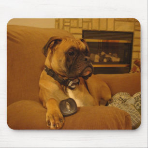 Boxer-Mausunterlage Mousepad