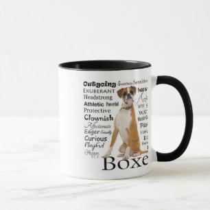Boxer-Merkmal-Tasse Tasse