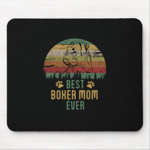 Boxer Mom Mousepad