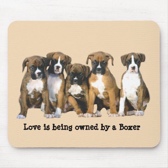 Boxer Mousepad (Vorne)