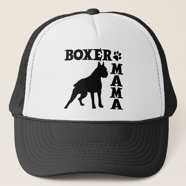 BOXER-MUTTER TRUCKERKAPPE (Vorderseite)