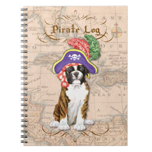 Boxer Pirate Notizblock