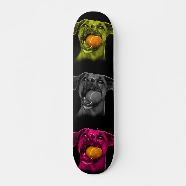 Boxer Pop Art 8173 bb Skateboard (Vorne)