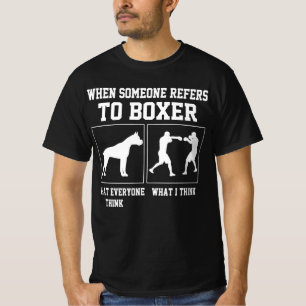 Boxer Puns Boxer Spaß Funny Boxing Boxer T-Shirt