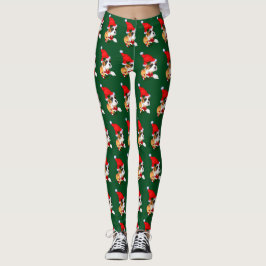 Boxer Puppy Christmas Leggings