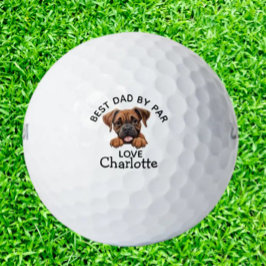 Boxer Puppy Golfball