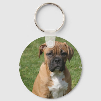 Boxer Puppy Schlüsselanhänger