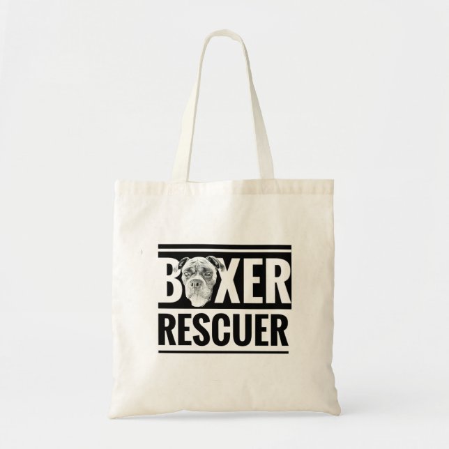 Boxer Rescuer Tragetasche (Vorne)