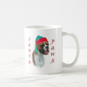 Boxer Santa Pfoten Tasse