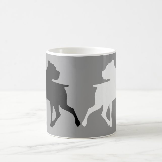 Boxer-Silhouette-Duo-Kaffee-Tasse Kaffeetasse (Mittel)