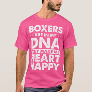 Boxer sind in meiner DNA Geschenke für Boxer Lover T-Shirt