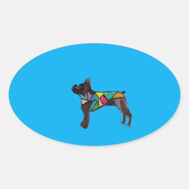 Boxer Sticker (Vorderseite)