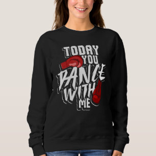 Boxer T Gloves Kämpfer-Champion Punching Tag Ring Sweatshirt