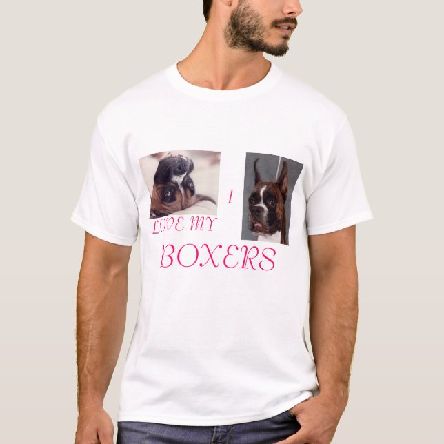 Boxer T-Shirt (Vorderseite)