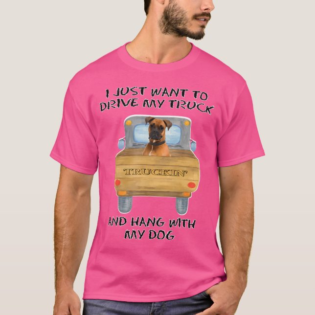 Boxer T-Shirt (Vorderseite)