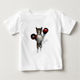 Boxer Tabby Baby T-shirt