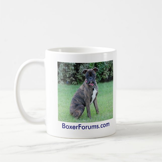 Boxer-Tasse Tasse (Links)